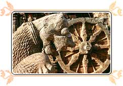 Stone Wheel on Sun Temple 