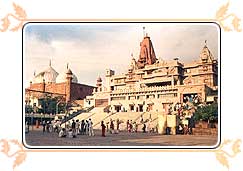 the birthplace of Lord Krishna, Mathura 
